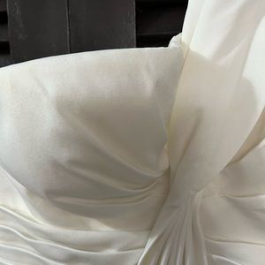 BCBG white short dress size 2